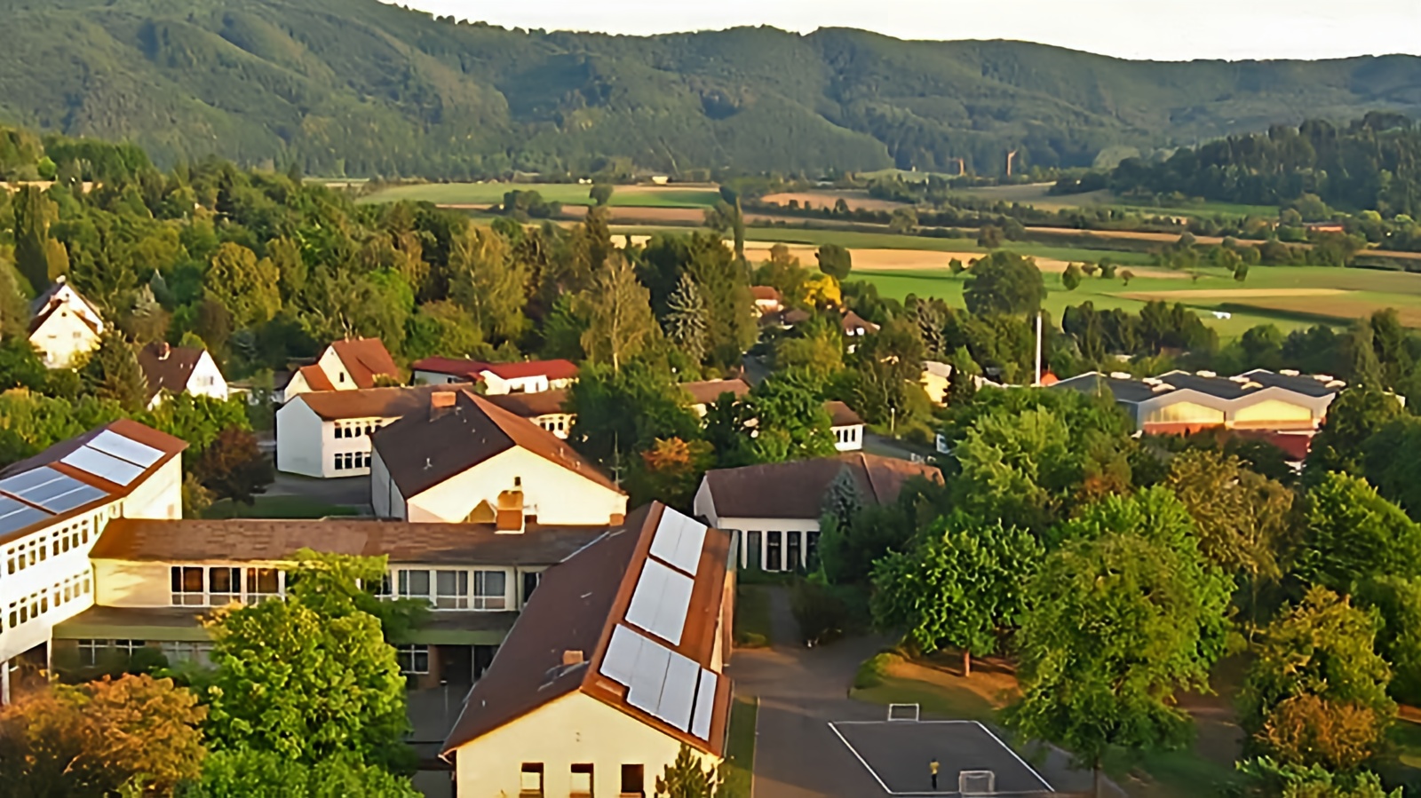 Ansicht vom Kirchturm