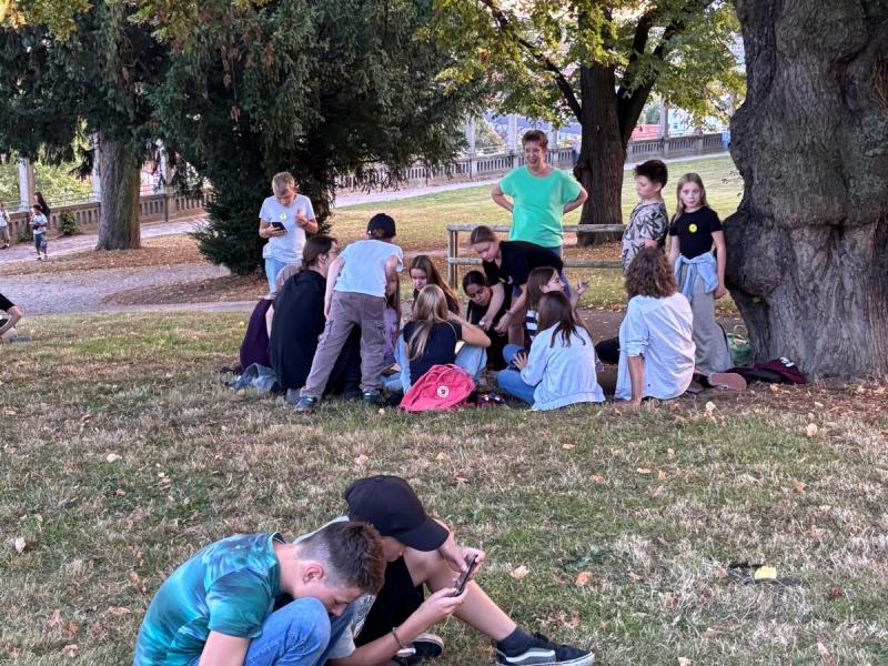 Picknick In Den Letzten Abendstunden